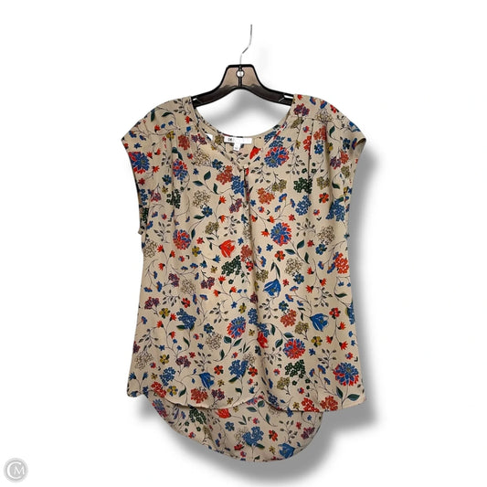 Top Sleeveless By Dr2 In Floral Print, Size: L