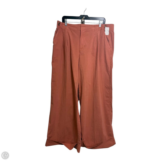 Pants Wide Leg trouser By American Eagle In Peach, Size: 16