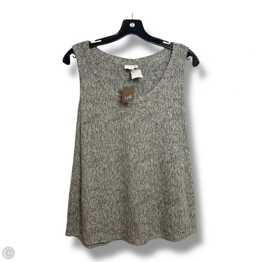 Tank Top By J. Jill In Grey, Size: M