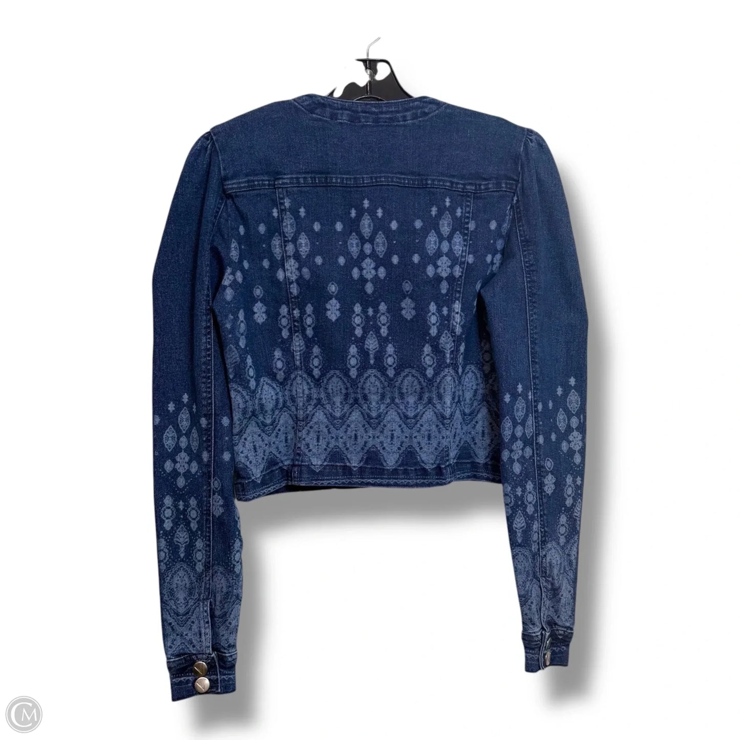 Jacket Denim By Venus In Blue Denim, Size: Xs