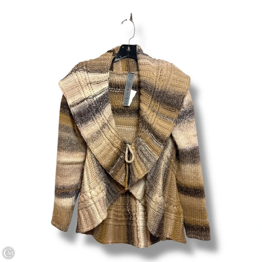 Cardigan By Clothes Mentor In Brown, Size: M