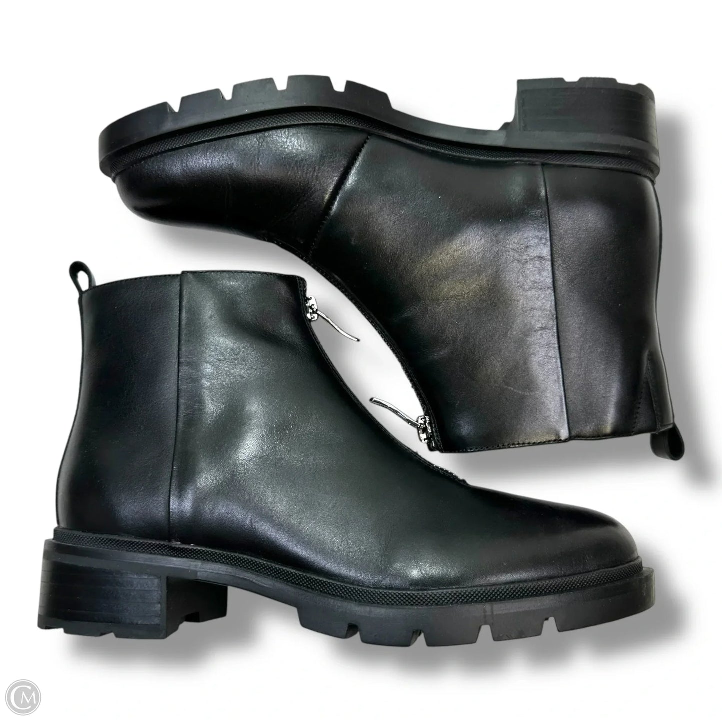 Boots Ankle Flats By Easy Spirit In Black, Size: 7.5