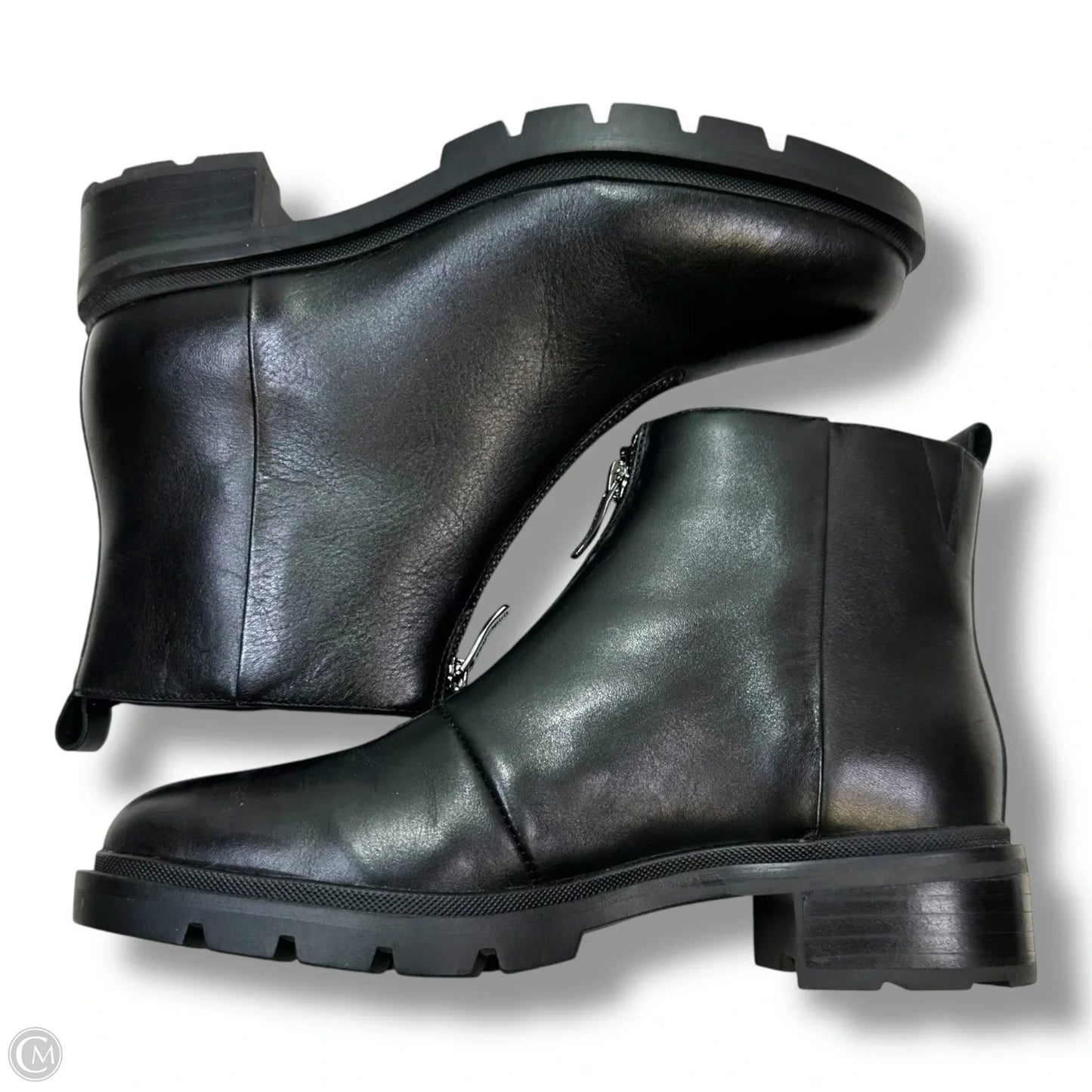 Boots Ankle Flats By Easy Spirit In Black, Size: 7.5
