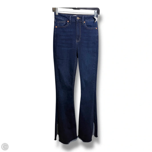 Jeans Flared By Clothes Mentor In Blue Denim, Size: 6