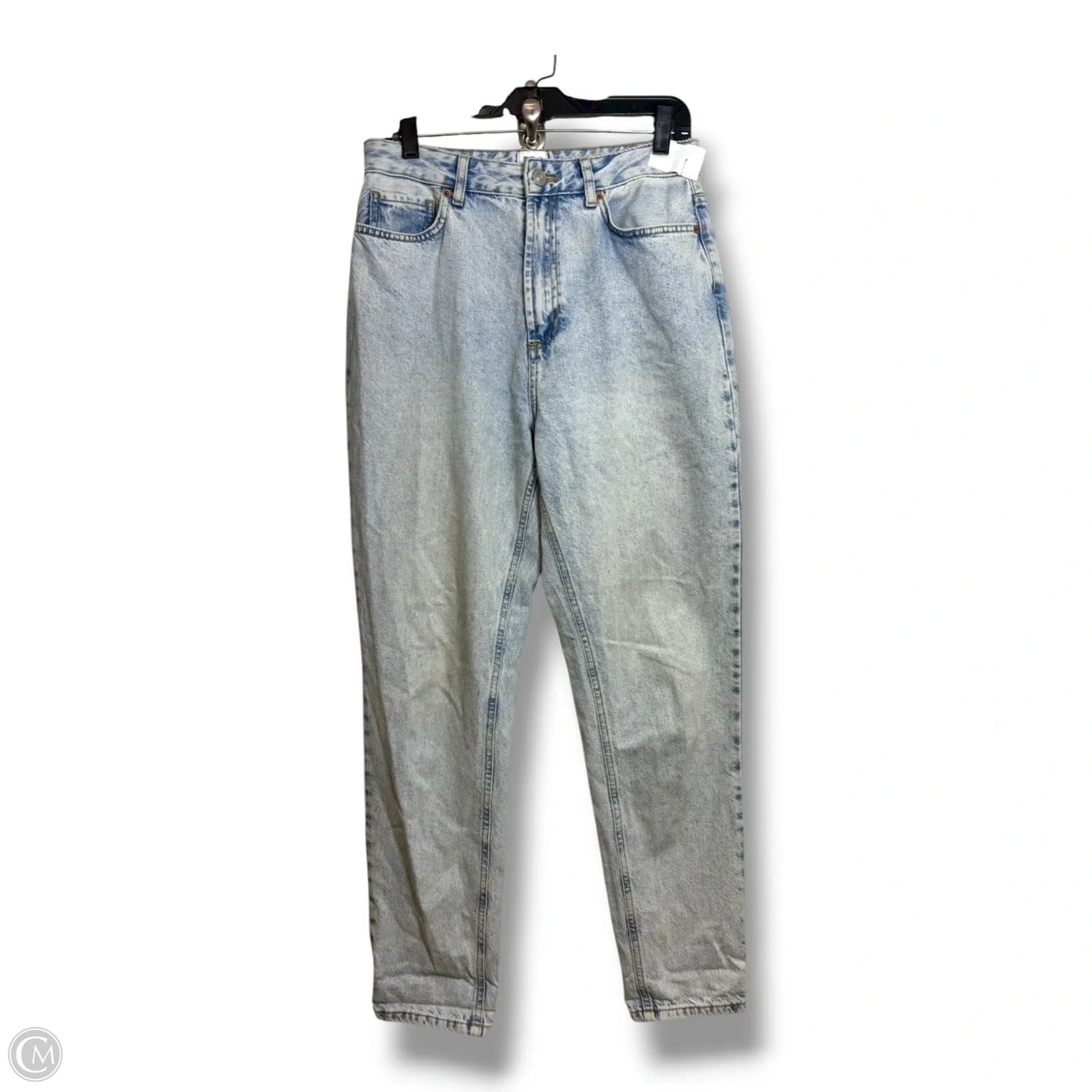 Jeans Straight By Urban Outfitters In Blue Denim, Size: 8