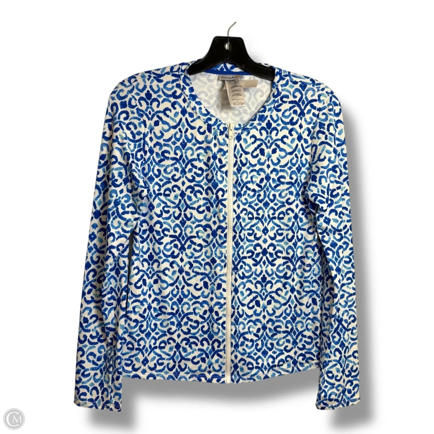 Top Long Sleeve By Tommy Bahama In Blue, Size: M