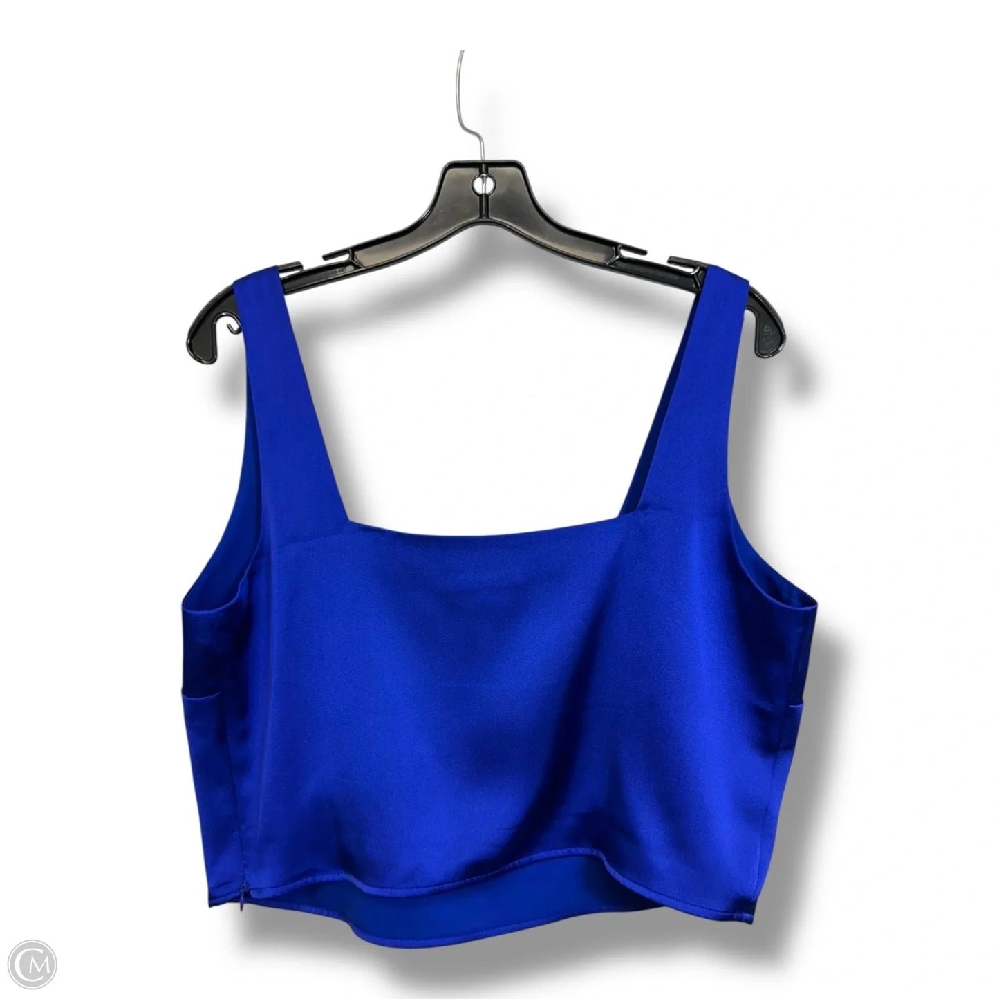 Top Sleeveless Basic By Express In Blue, Size: L
