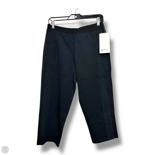 Light Strides Crop Athletic Pants By Lululemon In Black, Size: 6