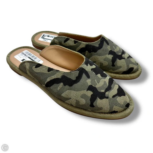 Shoes Flats By Lucky Brand In Camouflage Print, Size: 7.5