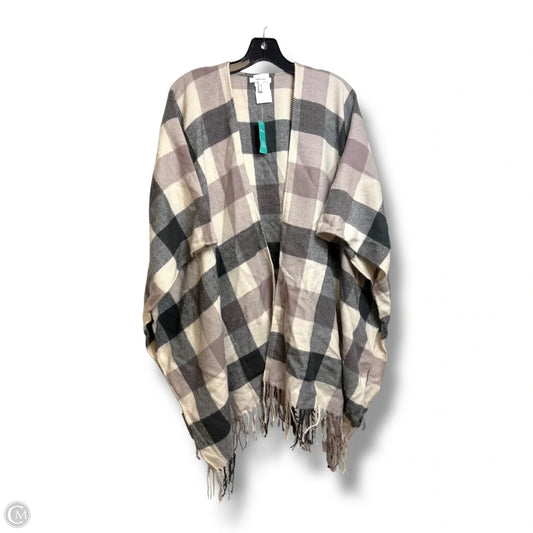 Shawl By Maurices In Plaid Pattern, Size: Osfm