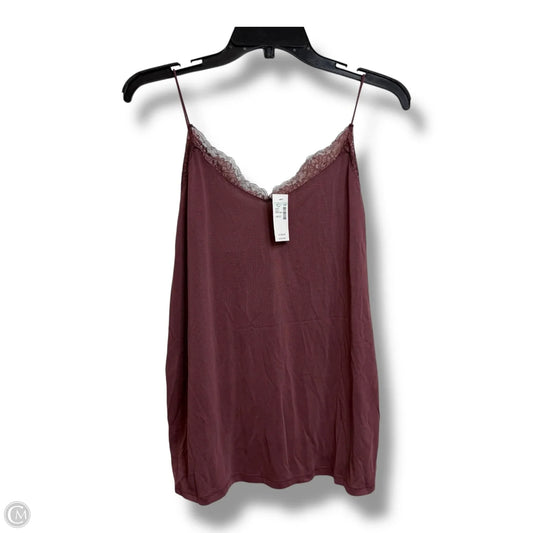 Top Sleeveless Basic By Maurices In Pink, Size: L