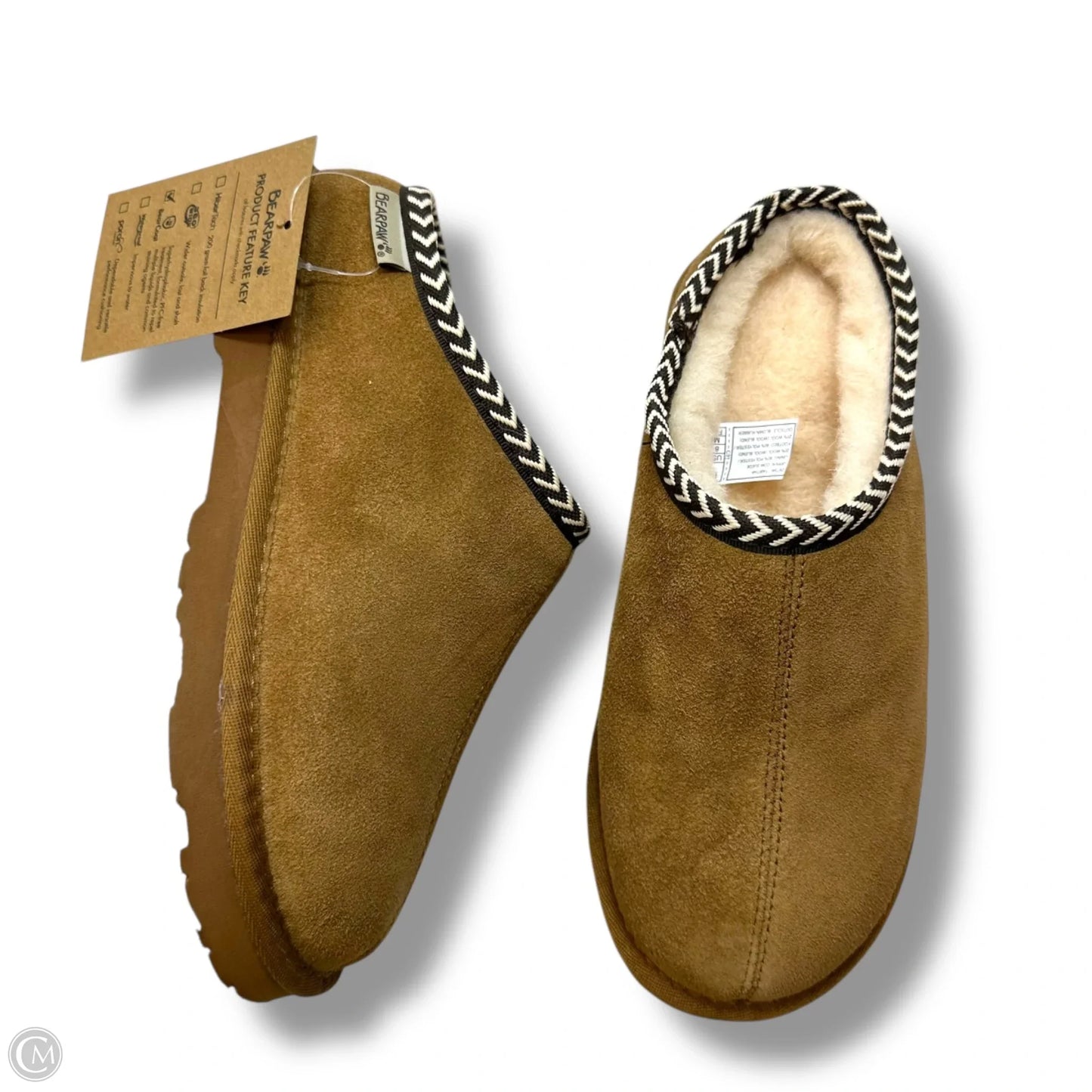 Shoes Flats By Bearpaw In Brown, Size: 8