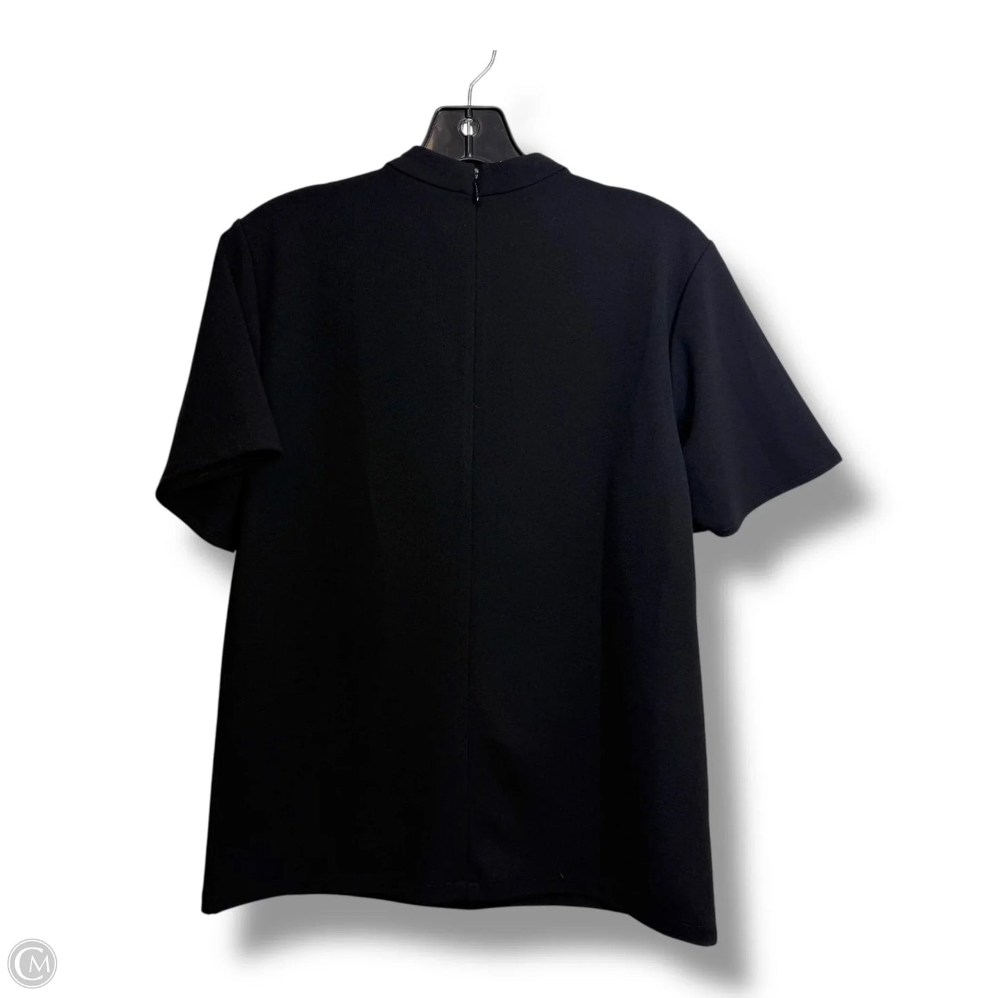 Top Short Sleeve Basic By Ann Taylor In Black, Size: S