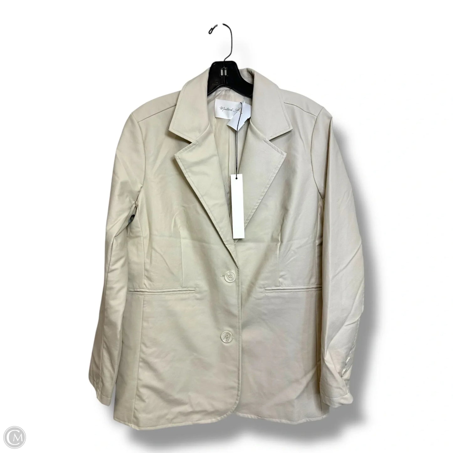 Blazer By Mustard Seed In Cream, Size: S