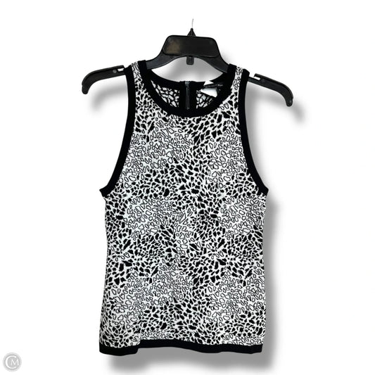 Sweater tank By White House Black Market In Black & White, Size: S