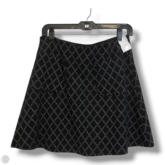 Skirt Mini & Short By Loft In Black & White, Size: S