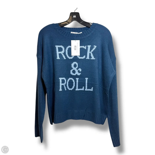 Sweater By Clothes Mentor In Blue, Size: S