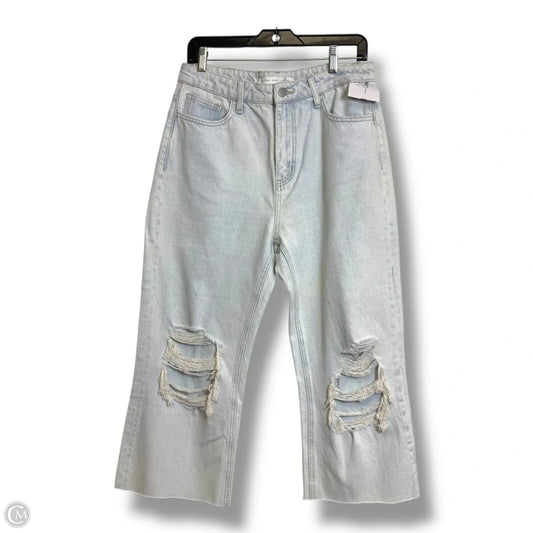 Jeans Wide Leg By Altard State In Blue Denim, Size: 8