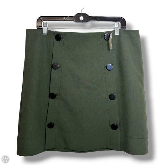 Skirt Mini & Short By Loft In Green, Size: 14