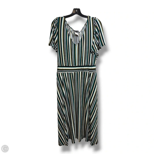 Dress Casual Maxi By Torrid In Striped Pattern, Size: 3x