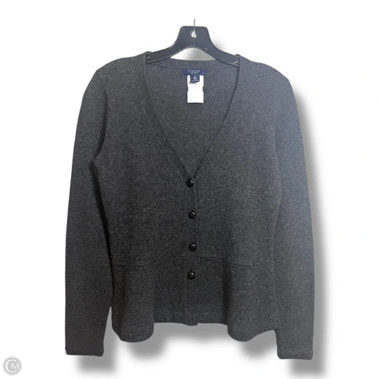 Cardigan By Chaps In Grey, Size: S
