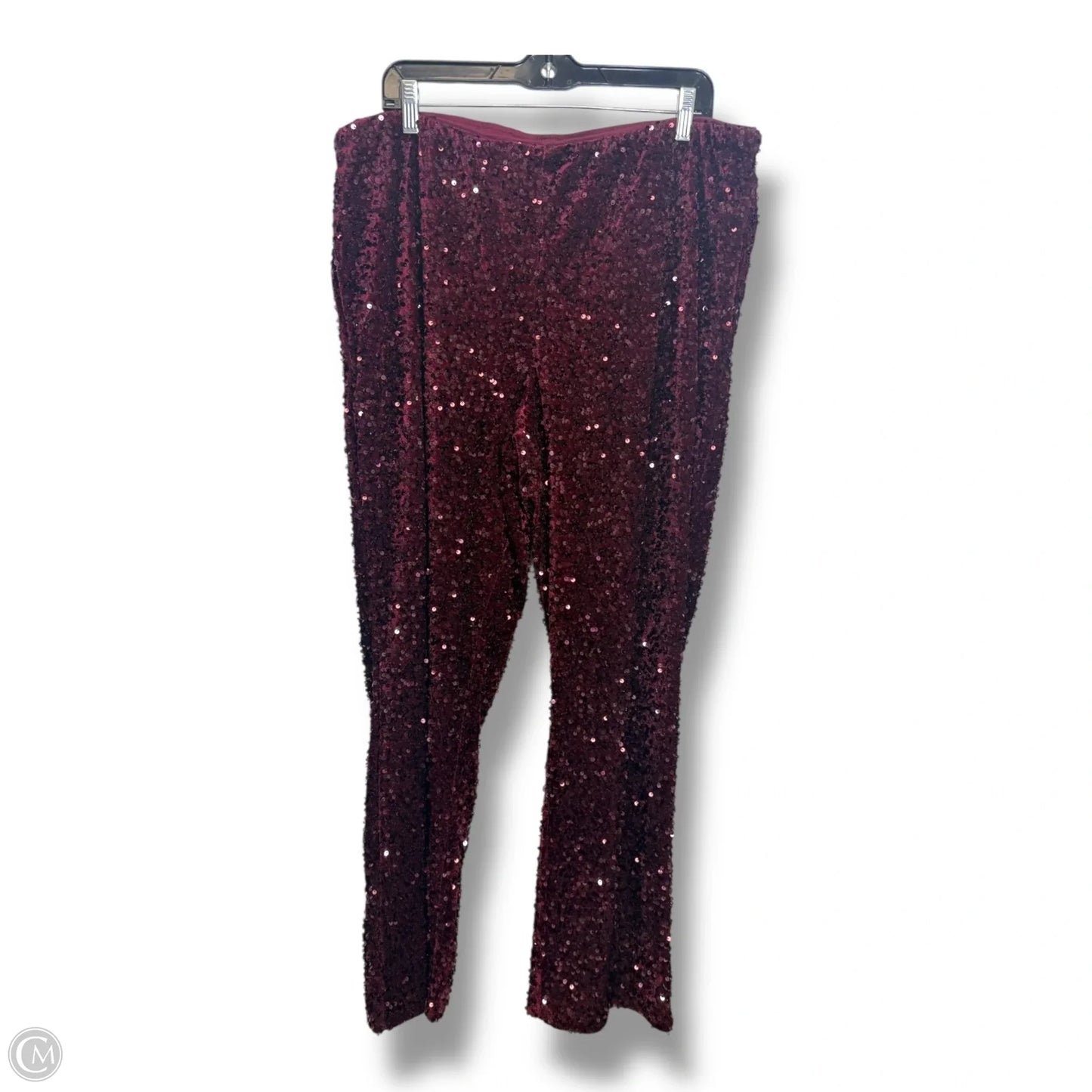 Pants Other By Clothes Mentor In Maroon, Size: L
