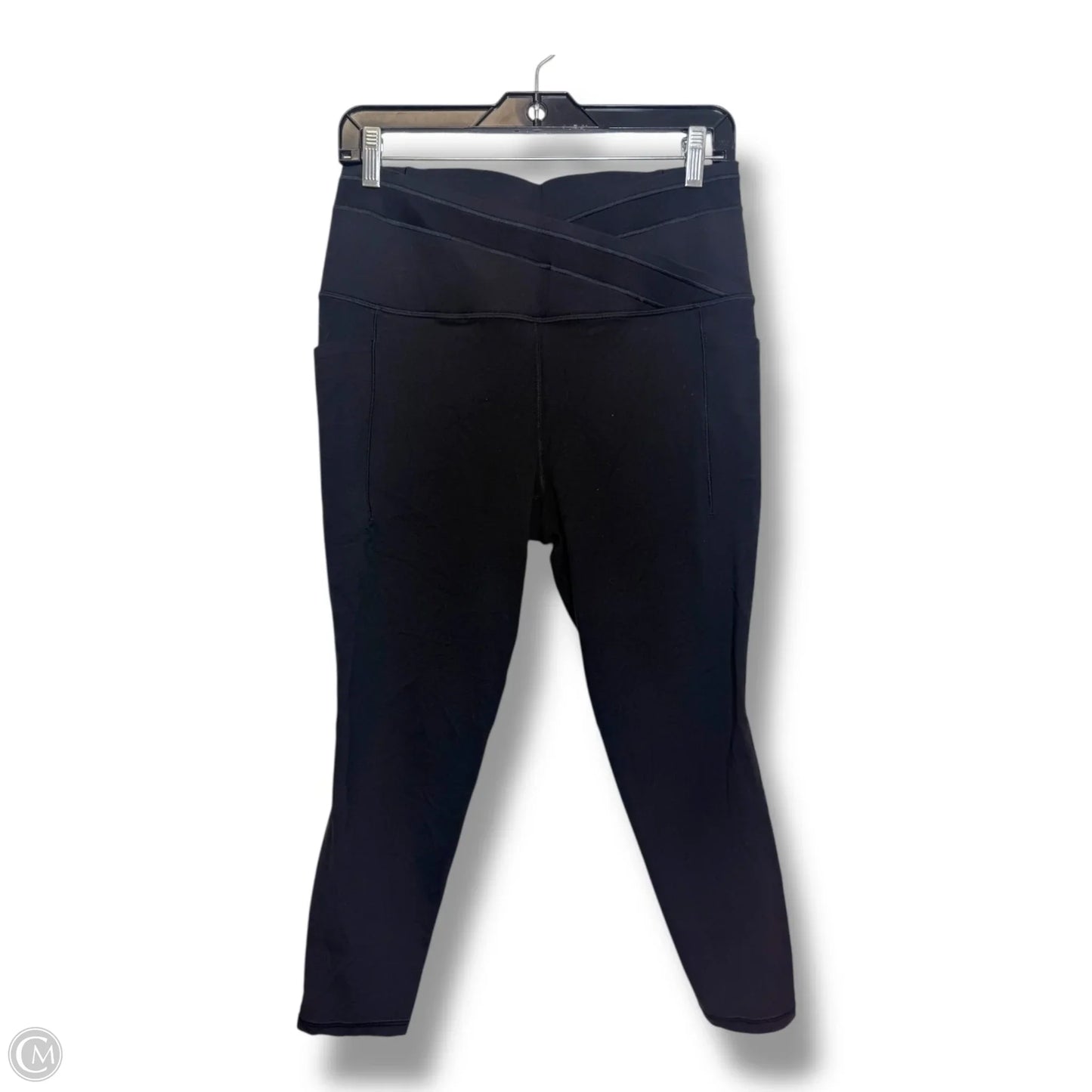 Athletic Leggings By Athleta In Black, Size: L