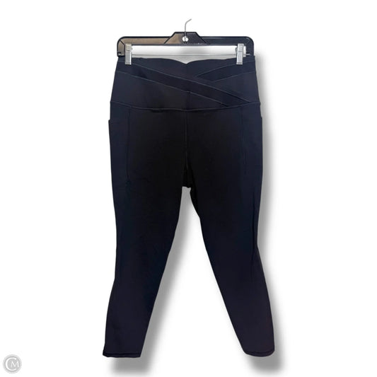 Athletic Leggings By Athleta In Black, Size: L