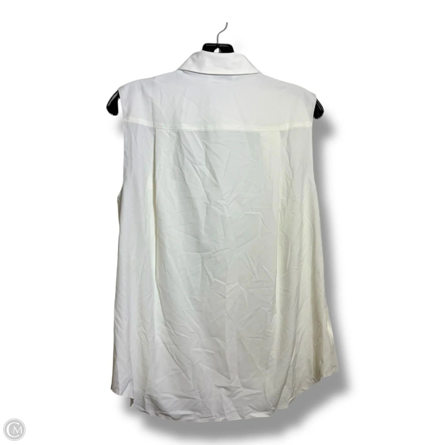 Top Sleeveless Basic By Athleta In White, Size: S