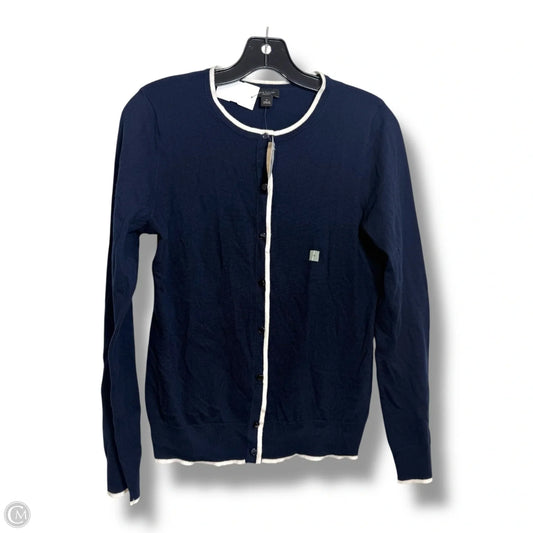 Cardigan By Ann Taylor In Navy, Size: M