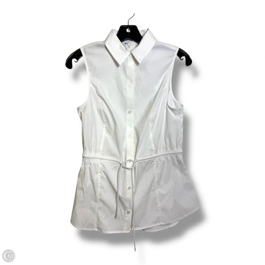 Top Sleeveless Basic By Athleta In White, Size: Xs