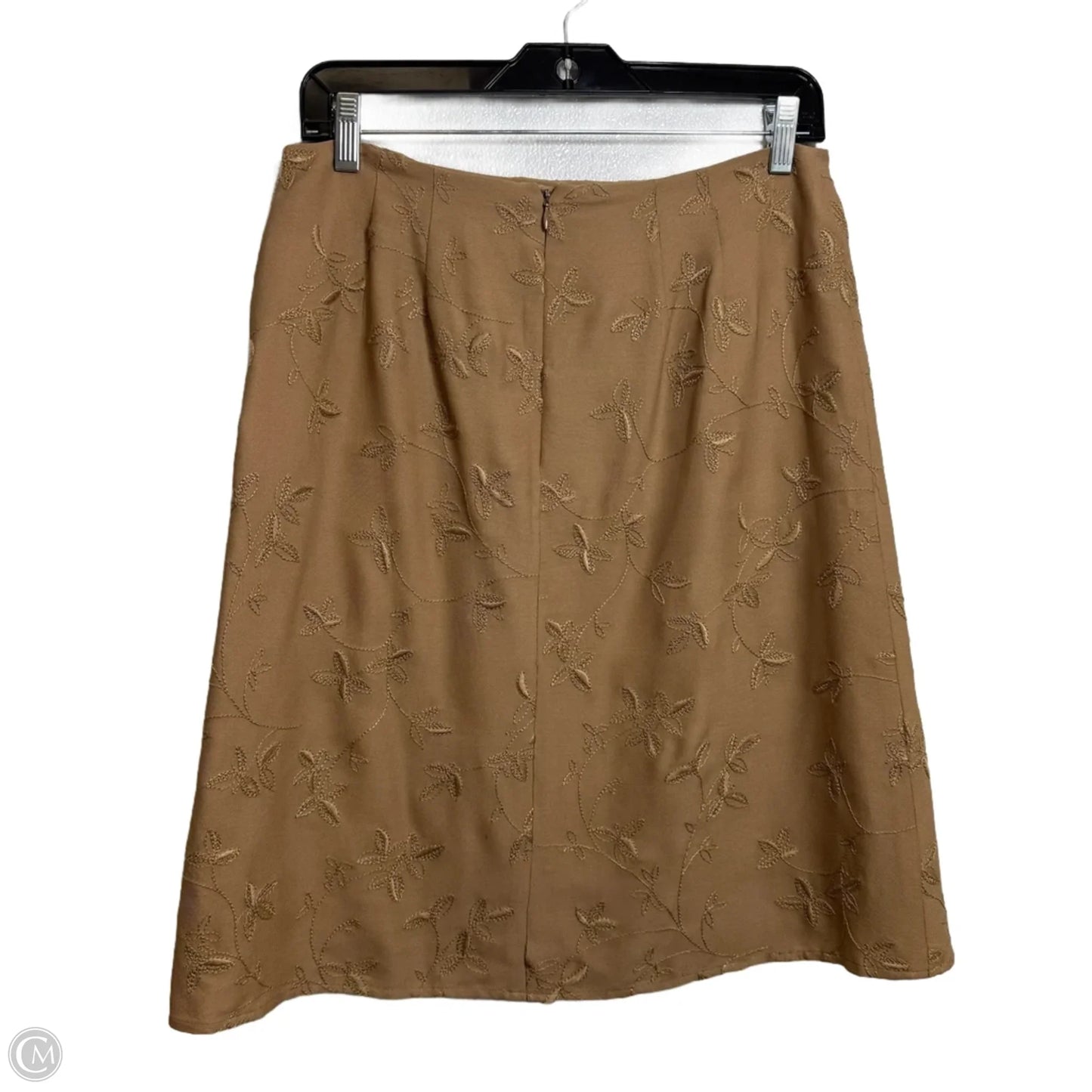 Skirt Mini & Short By Ann Taylor In Tan, Size: 6