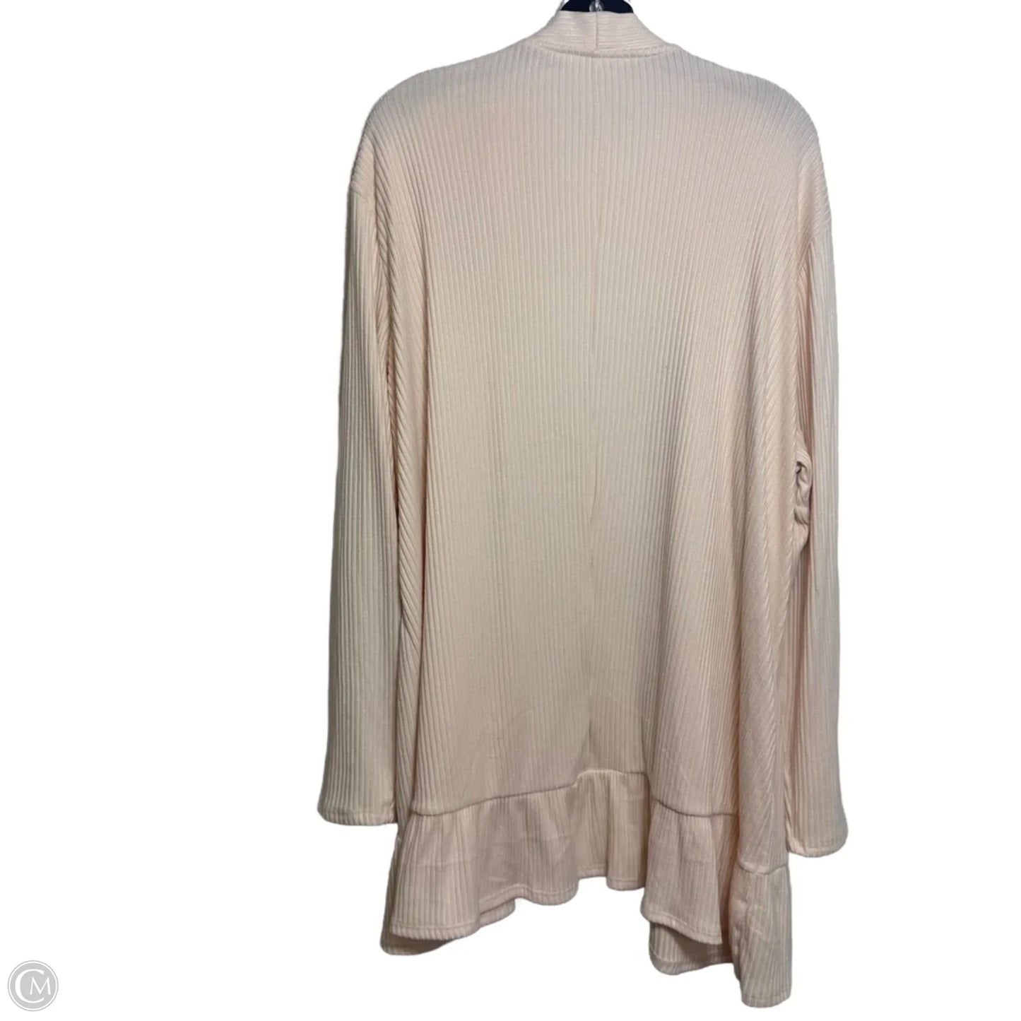 Cardigan By Lc Lauren Conrad In Cream, Size: 3x
