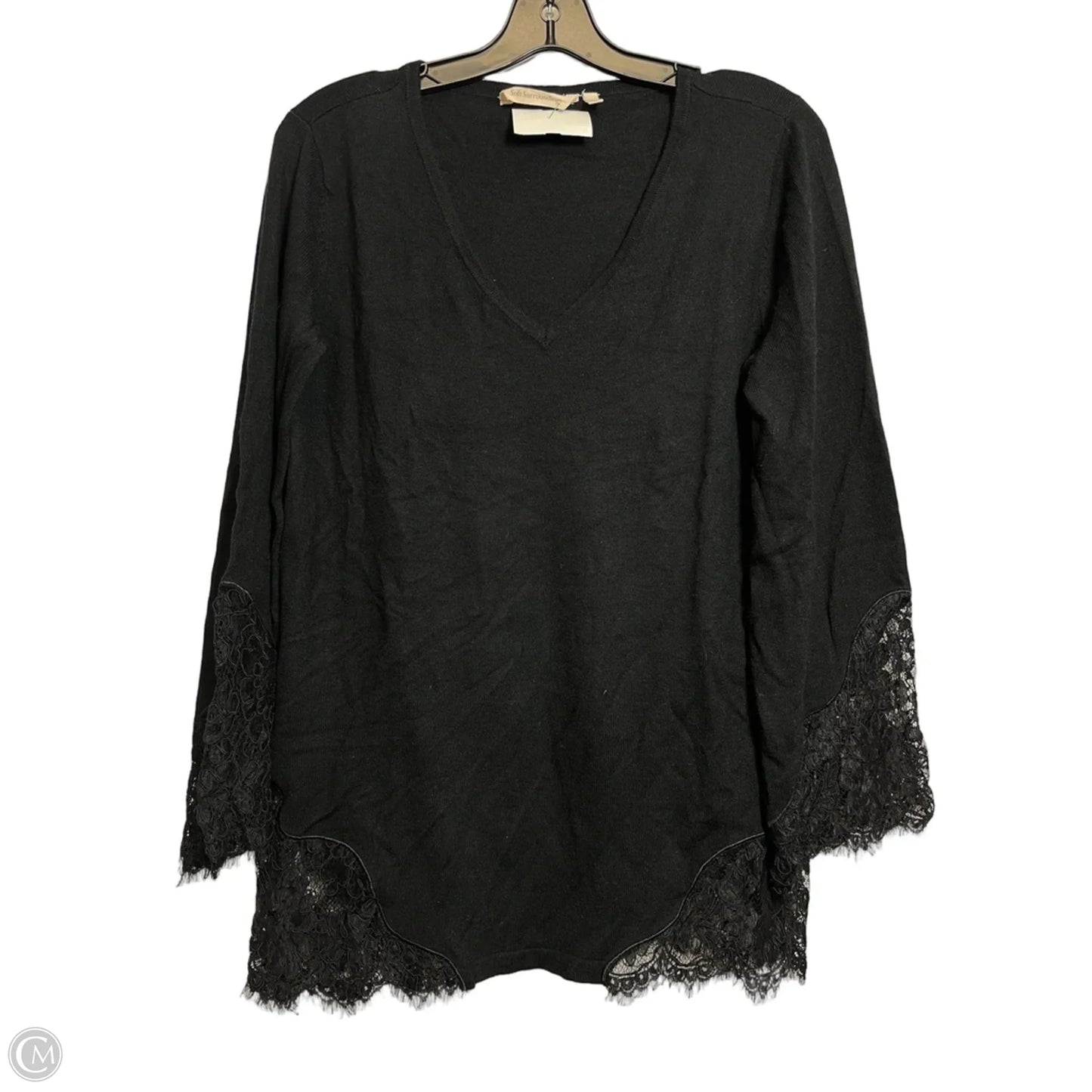 Sweater By Soft Surroundings In Black, Size: S