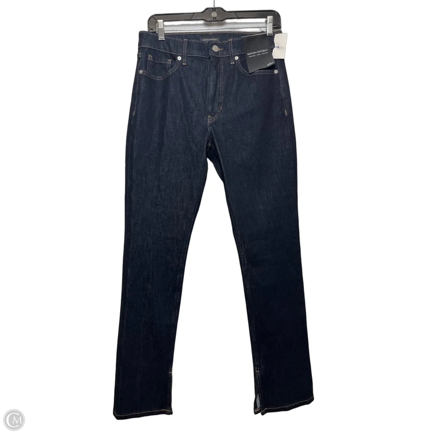 Jeans Boot Cut By Banana Republic In Blue Denim, Size: 8P