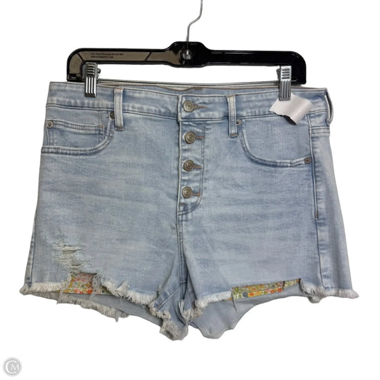 Shortalls By American Eagle In Blue Denim, Size: 6