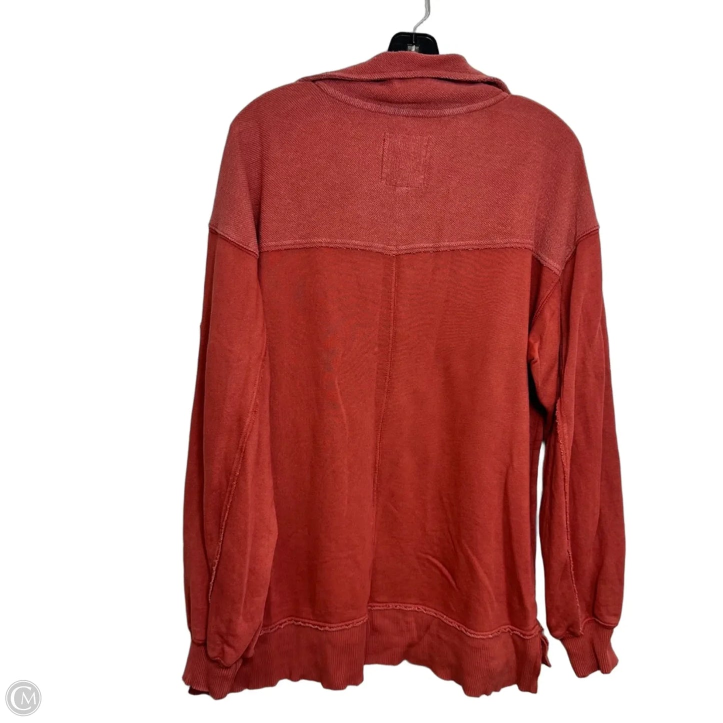 Top Long Sleeve By Aerie In Red, Size: S