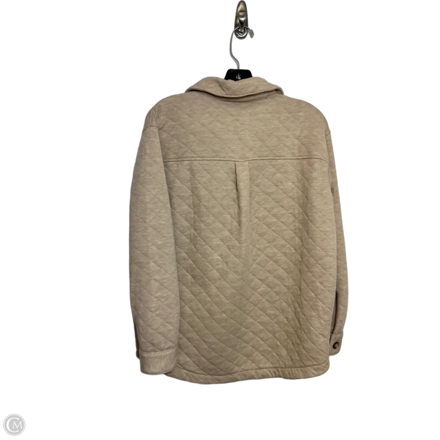 Top Long Sleeve By Vineyard Vines In Tan, Size: S