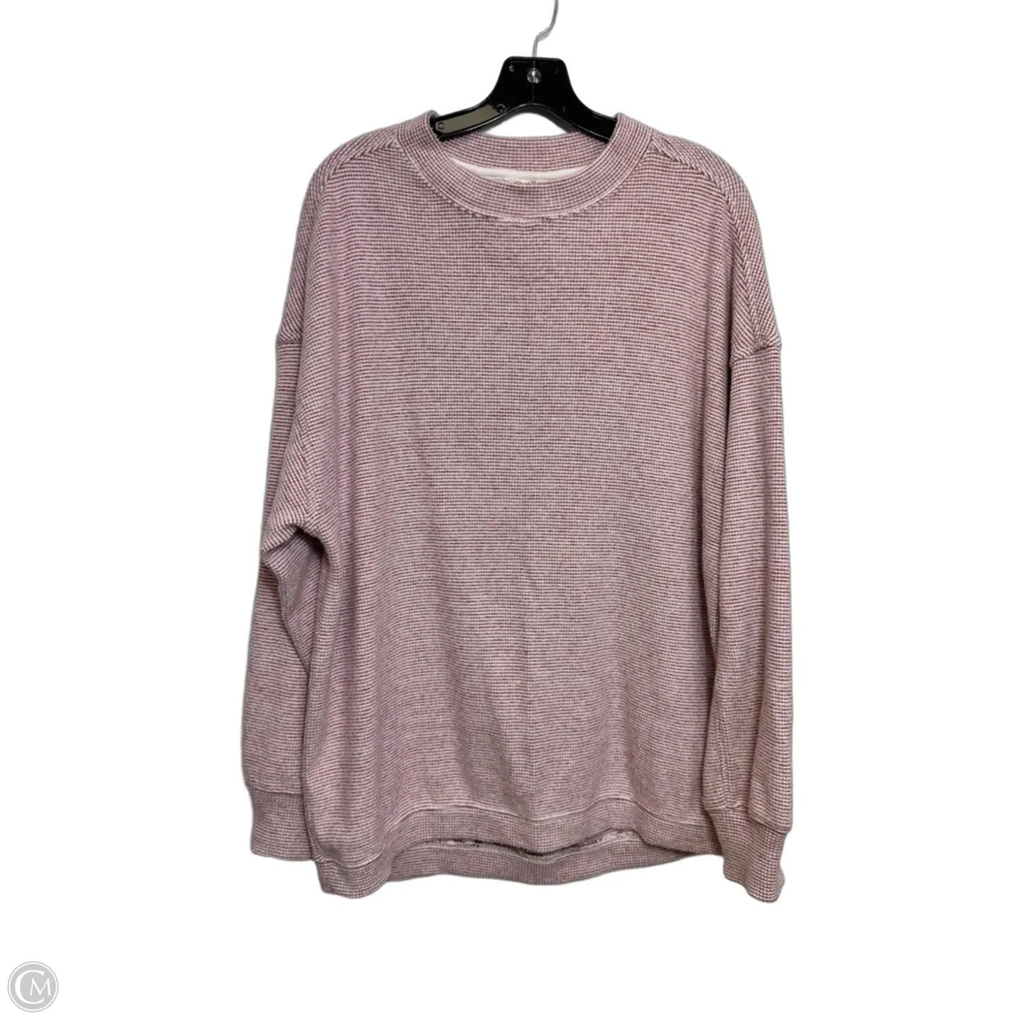Top Long Sleeve By Aerie In Red, Size: M