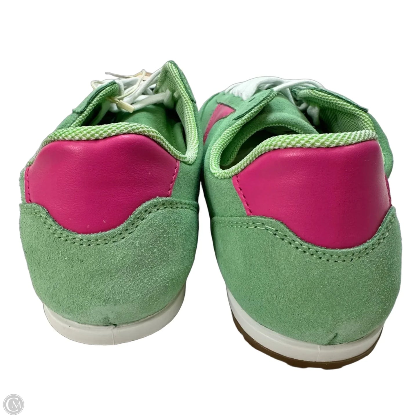 Shoes Athletic By Clothes Mentor In Green, Size: 7.5/38