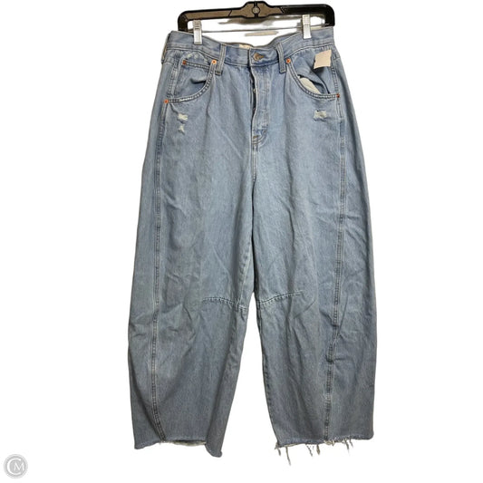 Jeans barrel By Universal Thread In Blue Denim, Size: 10