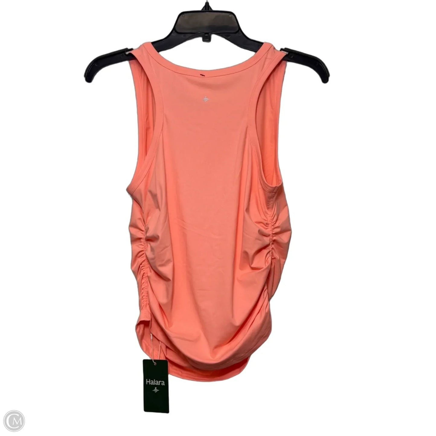 Top Sleeveless Basic By Halara In Orange, Size: M
