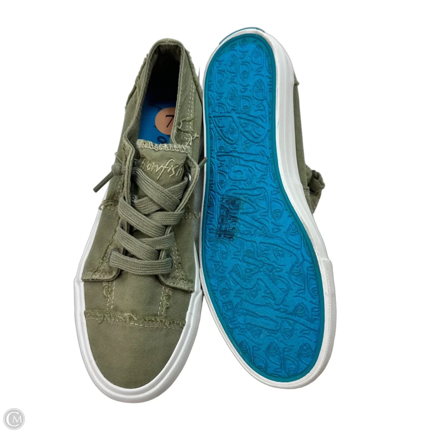 Shoes Sneakers By Blowfish In Green, Size: 7