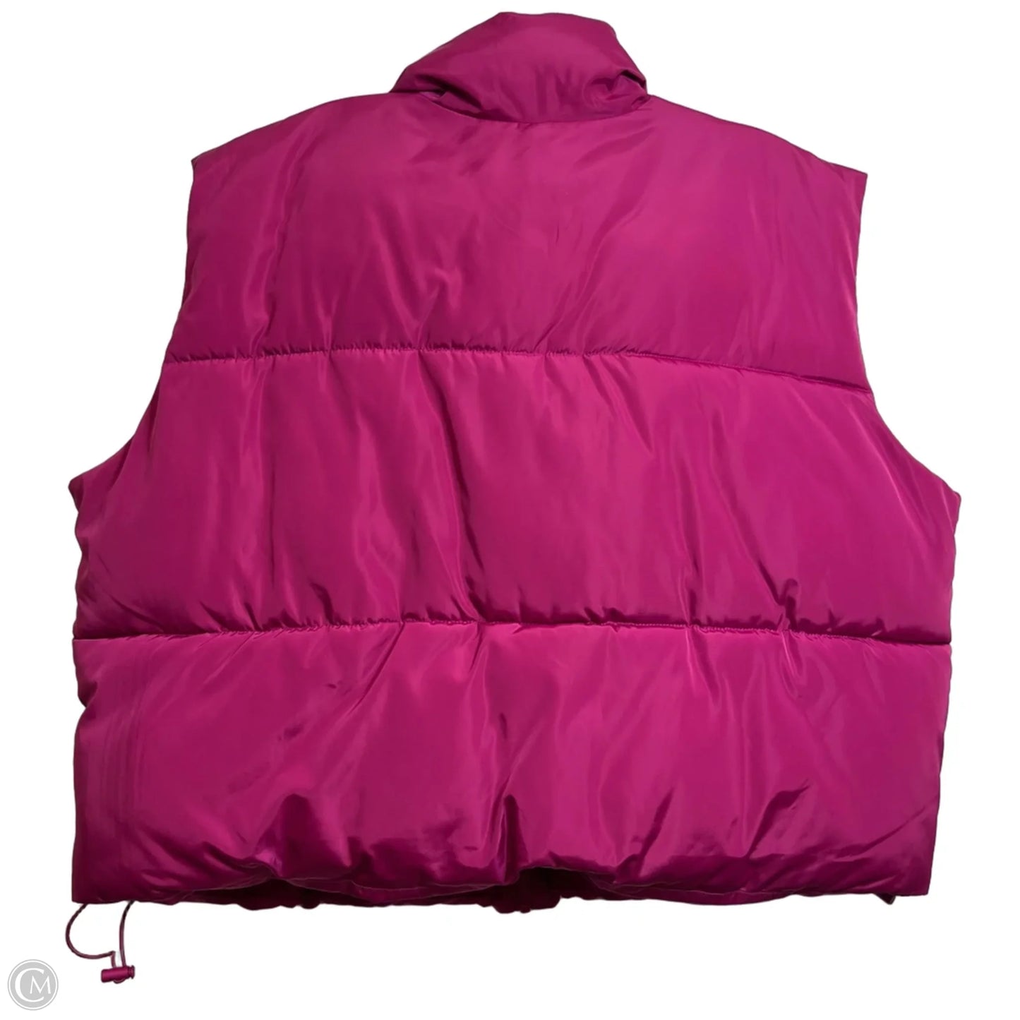 Vest Puffer & Quilted By Rue 21 In Pink, Size: 2x