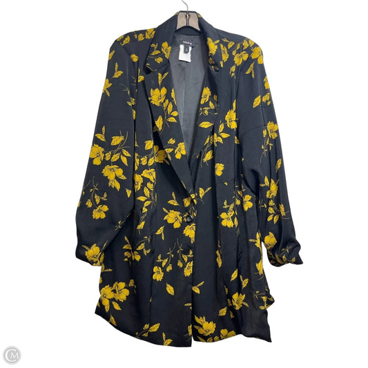 Blazer By Torrid In Floral Print, Size: 3x