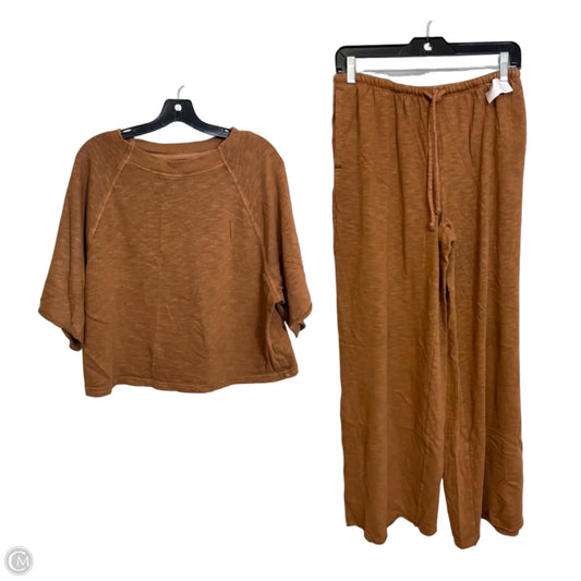 Lounge Set Pants By Aerie In Brown, Size: S