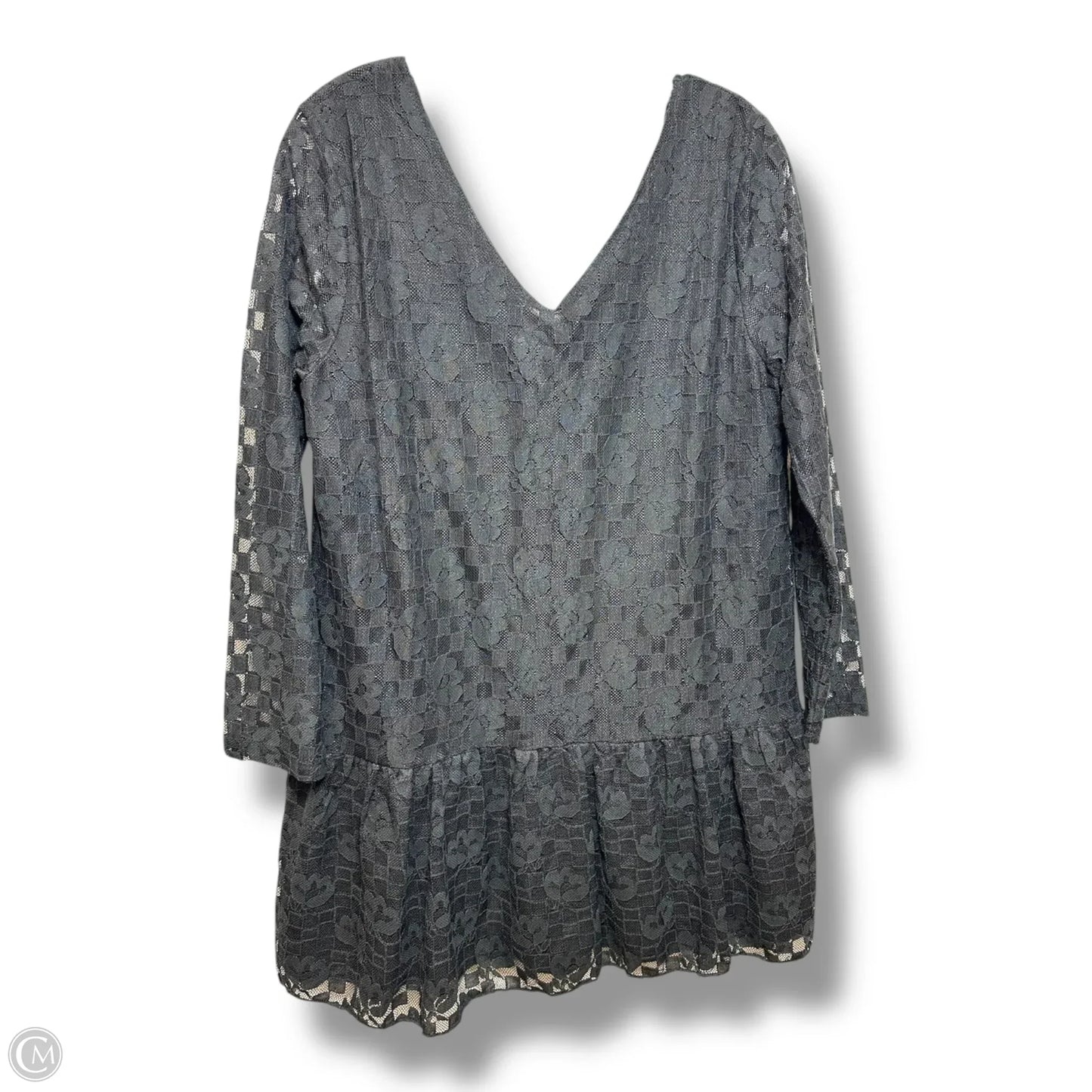 Top Long Sleeve By Clothes Mentor In Black, Size: L