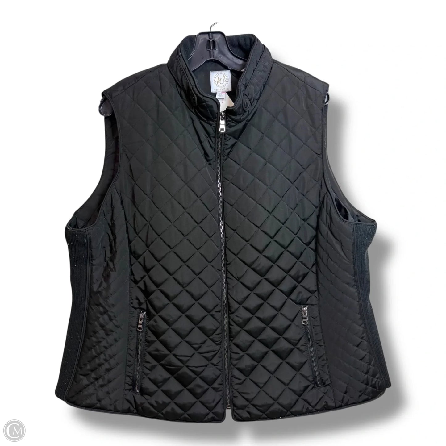 Vest Other By Westport In Black, Size: 2x