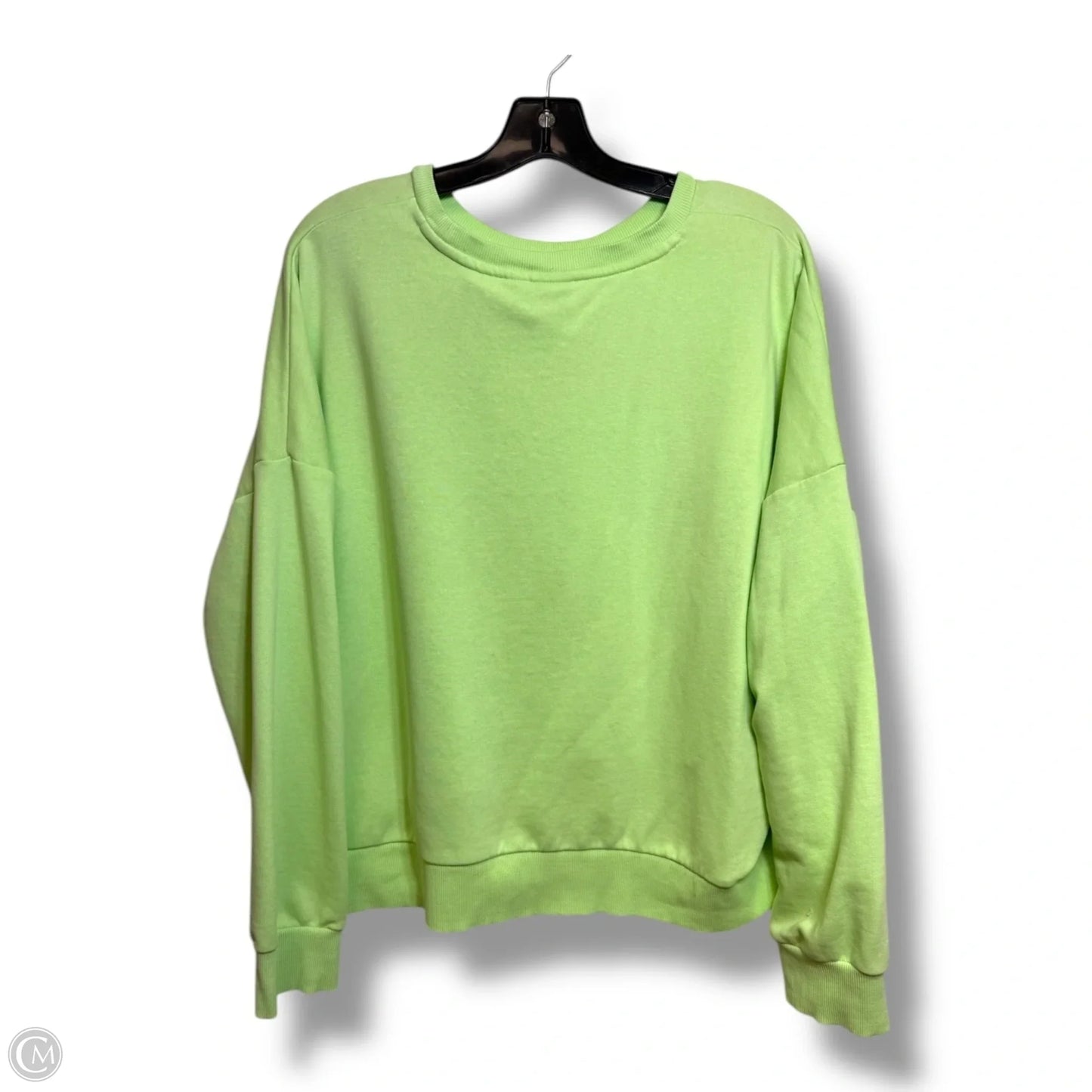 Sweatshirt Crewneck By Puma In Green, Size: Xl