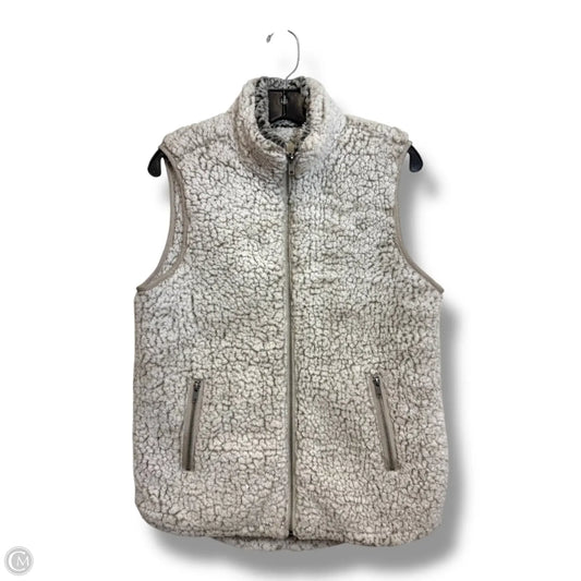 Vest Faux Fur & Sherpa By Thread And Supply In Grey, Size: S